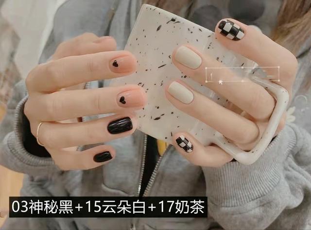 适合冬季的多款美甲小仙女们赶紧变身