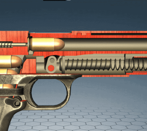 m1911半自动手枪了解一下 美国人为何为之疯狂?