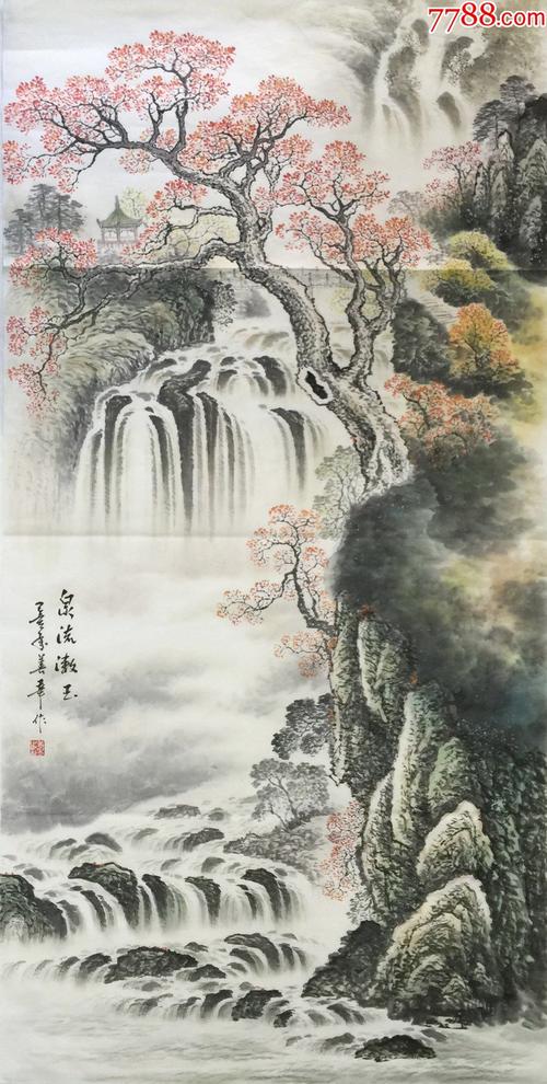 【保真】【叶善华】毕业于四川美院,广西艺术家协会理事,四尺整张