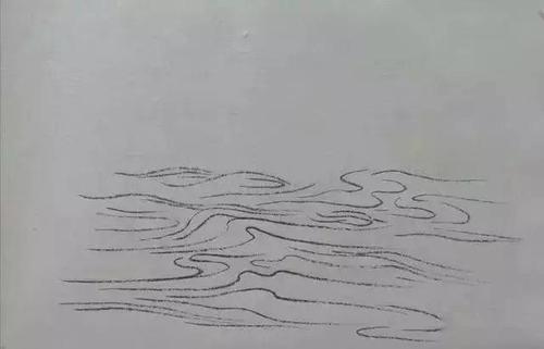 波浪法,涟漪法,浪涛法三种方法教你学习画水波纹!