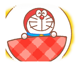 哆啦a梦 & 哆啦美贴纸 - 新的表情符号, gif, 贴纸免费123emoji.com