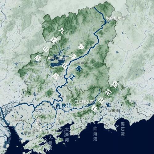 深圳都市圈五市同属东江流域,深圳,东莞两市水资源超过70%来自东江