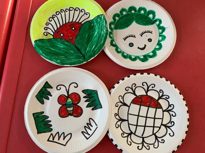 【创意手工】蛋糕盘变变变——寨子幼儿园启航班手工活动纪实