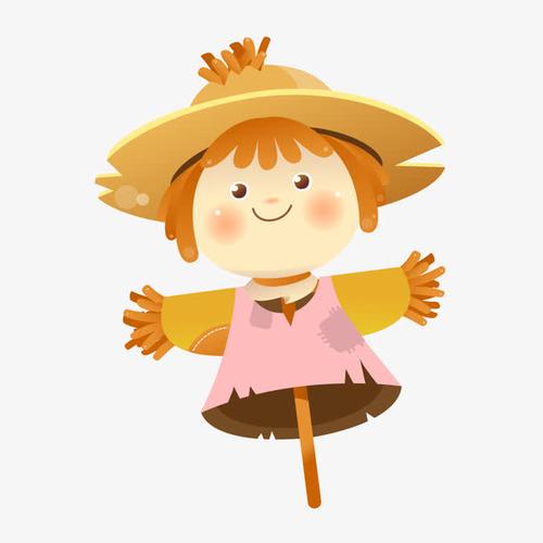 迷你稻草人女孩