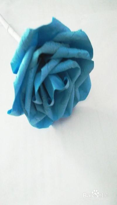 怎么样用纸叠玫瑰花