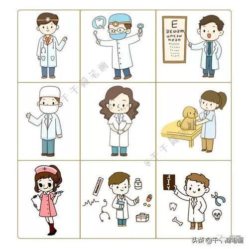 素材| 54种职业人物简笔画大全!超实用,再也不愁不会