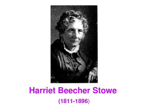 harriet beecher stowe