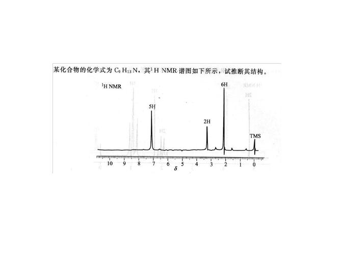 华东理工大学,波谱学,核磁共振课后练习题