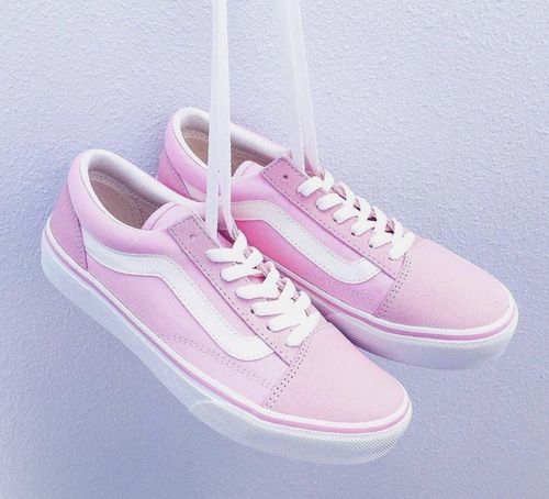 vans 经典支线old skool 粉色女鞋 35-39