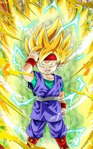 后代孙悟空jr 小芳玄孙,外貌与悟空相似,就连名字都为了省事懒得换.