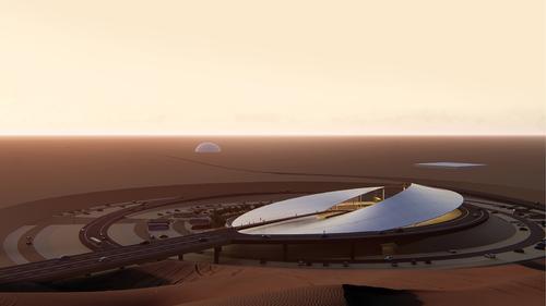 标准院成功中标宁夏中卫沙坡头景区时空之门项目规划建筑及景观方案