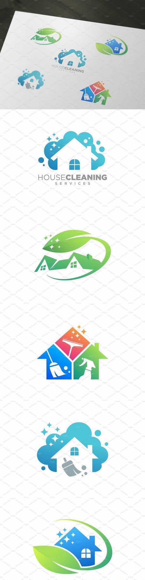 保洁logo设计ai eps源文件