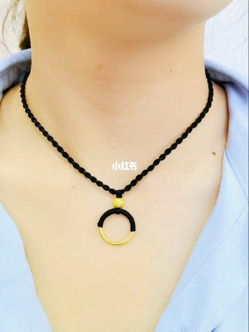 素圈戒指改编成项链_素圈_戒指_项链_兴趣爱好_手工