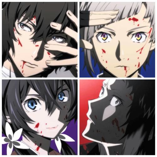 格子 文豪野犬 原创 同人 封面 自制 截图 自截 人物 二次元 动漫