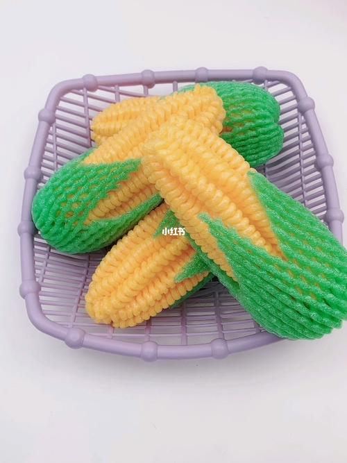水果网袋做玉米_玉米_水果_手工制作_diy_diy手工制作