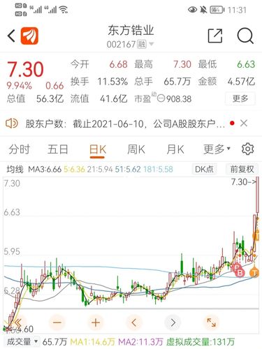 嘻嘻,东方锆业连板_股票_股市_商业财经_金融理财
