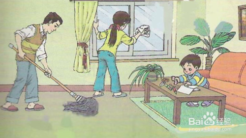 家庭大扫除的顺序?