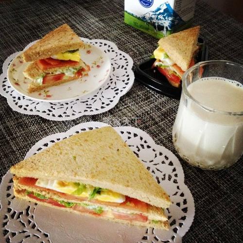 活力早餐三明治