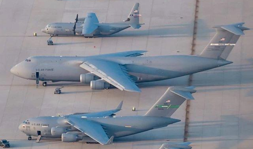 c5(中),c17(下)和c130(上)对比图