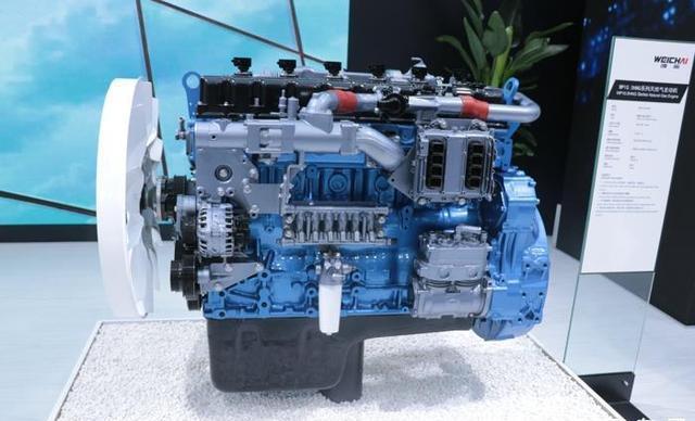 潍柴wp13h50%热效率柴油发动机,最大功率412kw