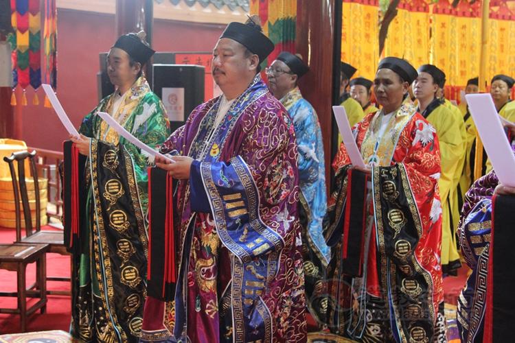 武汉长春观丙申坛全真派道士传戒皇经皇忏(图集)