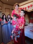 戴向宇陈紫函婚礼传统礼服唯美图片