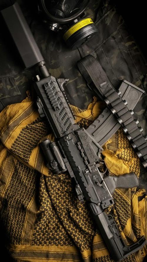 做工精美的轻武器 直接裁剪成全屏 可以做壁纸