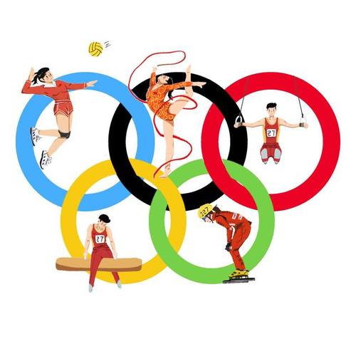 奥运五环标志,也在1913年由顾拜旦构思设计而出,缓缓相连,无法被拆分