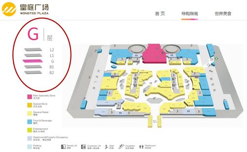 看完l1代表第三层的,再来看看代表第二层的,下面是深圳皇庭广场.