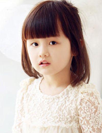 4岁儿童女孩短发发型4岁小孩发型图片