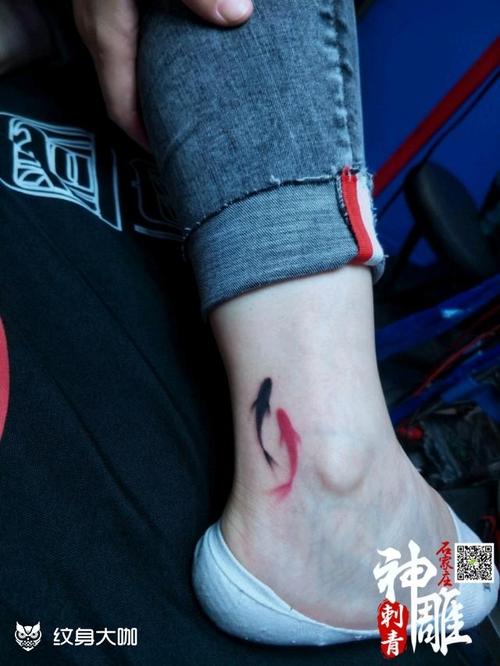 小鱼_纹身图案手稿图片_神雕刺青—石家庄的纹身作品集