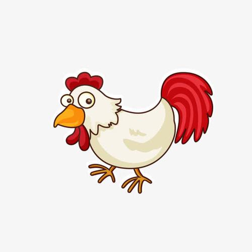母鸡卡通造型