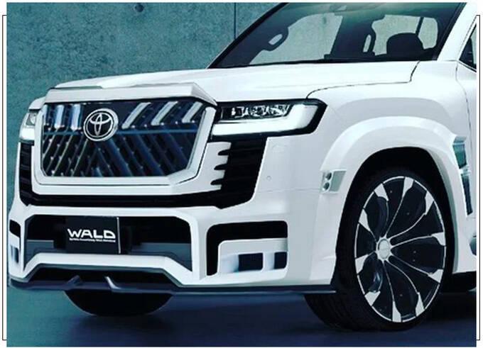 丰田兰德酷路泽推改装套件!年底将开售,搭3.5t,外观更加运动