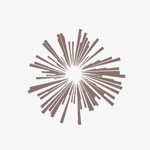 创意放射状图案素材