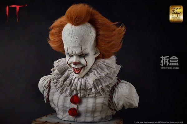 ecc小丑回魂it02佩尼怀斯pennywise11胸像