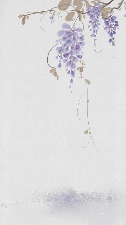 古风清新唯美背景图场景图