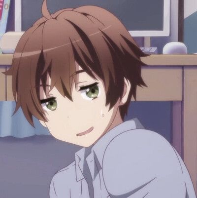 漫《中二病也要谈恋爱》富樫勇太 男头/vb几分微嗔