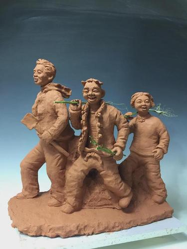 独具匠心 张振福 著名泥塑大师作品展|艺术|雕塑|民间