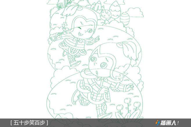 美术基础-五十步笑百步 #q版