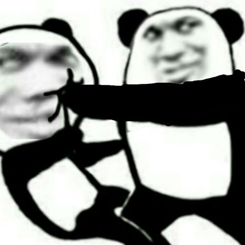 熊猫头表情包:怎么骂人啊