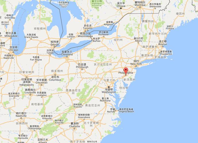 费城在哪里_费城属于美国哪个州_美国费城地理位置