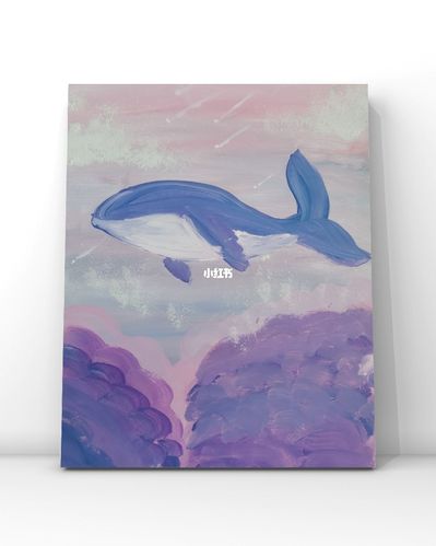 同类色作品_儿童画_水粉画_人文_绘画