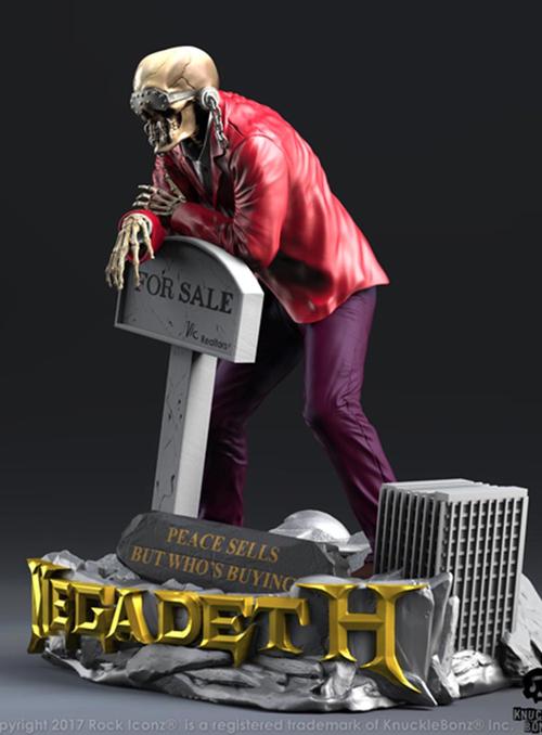 megadeth "peace sells" vic rattlehead rock iconz