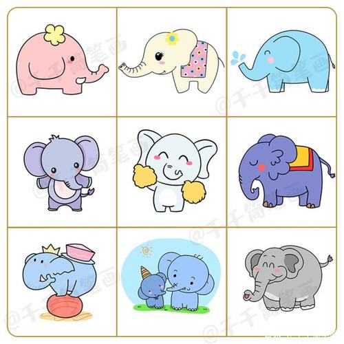 幼儿简笔画动物大全,哄娃必备,快为孩子收藏吧