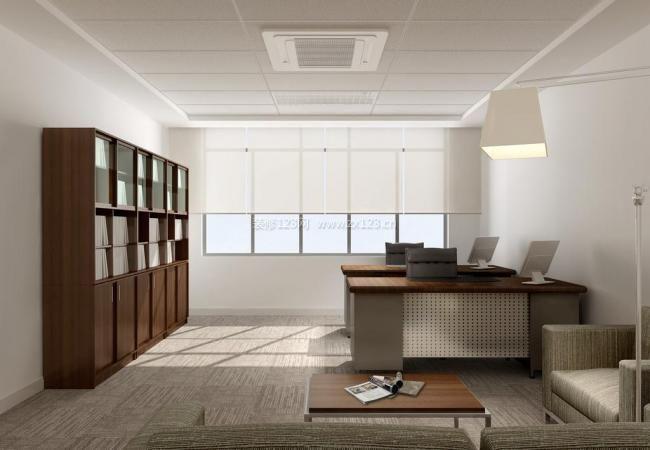 2018简约中式风格家庭办公室装修效果图