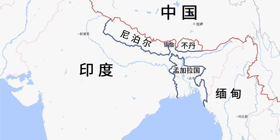 尼泊尔摊上印度这样的邻居是几乎无可避免的地理宿命吗