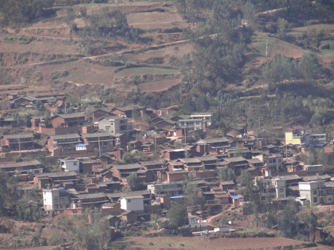 牟定江坡的村子