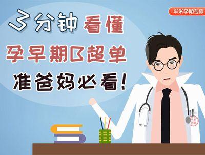 3分钟带你看懂孕早期b超单