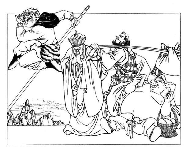   西游记>>连环画之  三打白骨精>>