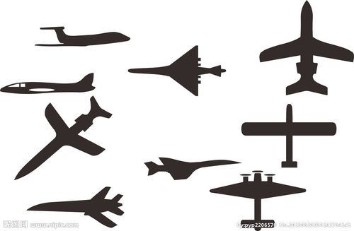 飞机矢量图__图片素材_其他_矢量图库_昵图网nipic.com